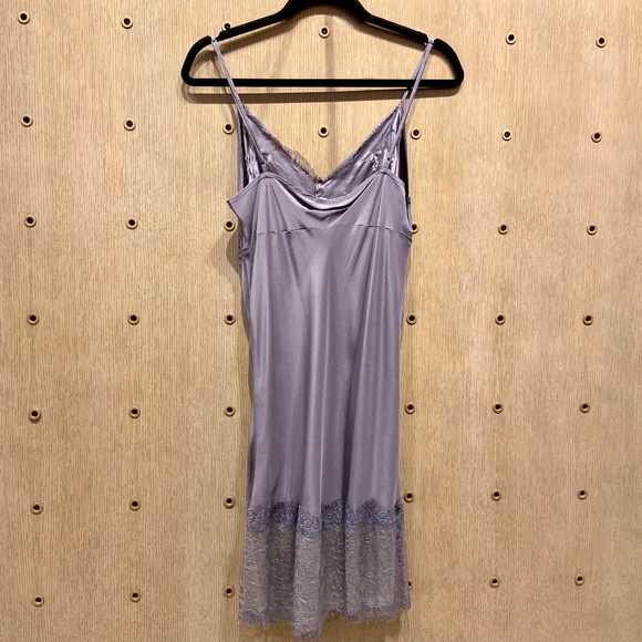 Vintage Lace Silk Dress - Picture 3 of 4